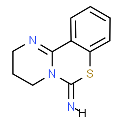 ChemSpider 2D Image | (6Z)-3,4-Dihydro-2H-pyrimido[1,2-c][1,3]benzothiazin-6-imine | C11H11N3S