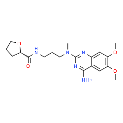 ChemSpider 2D Image | (S)-alfuzosin | C19H27N5O4