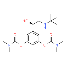 ChemSpider 2D Image | (R)-bambuterol | C18H29N3O5