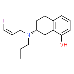 ChemSpider 2D Image | 7-trans-OH-PIPAT | C16H22INO