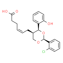 ChemSpider 2D Image | ICI 192,605 | C22H23ClO5