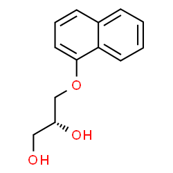 ChemSpider 2D Image | (-)-propranolol glycol | C13H14O3