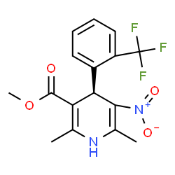 ChemSpider 2D Image | (R)-Bay-K-8644 | C16H15F3N2O4