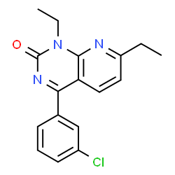 ChemSpider 2D Image | YM976 | C17H16ClN3O