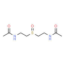 ChemSpider 2D Image | N,N'-(Sulfinyldi-2,1-ethanediyl)diacetamide | C8H16N2O3S