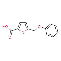ChemSpider 2D Image | 5-(Phenoxymethyl)-2-furoic acid | C12H10O4