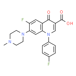ChemSpider 2D Image | Difloxacin | C21H19F2N3O3