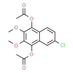 ChemSpider 2D Image | lonapalene | C16H15ClO6