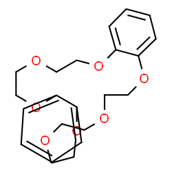 ChemSpider 2D Image | Dibenzo-21-crown-7 | C22H28O7