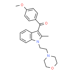 ChemSpider 2D Image | Pravadoline | C23H26N2O3