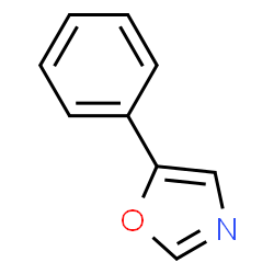 ChemSpider 2D Image | 5-phenyloxazole | C9H7NO