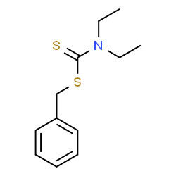 ChemSpider 2D Image | Benzyl Diethyldithiocarbamate | C12H17NS2