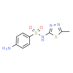 ChemSpider 2D Image | Sulfamethizole | C9H10N4O2S2