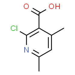 ChemSpider 2D Image | 2-Chloro-4,6-dimethylnicotinic acid | C8H8ClNO2