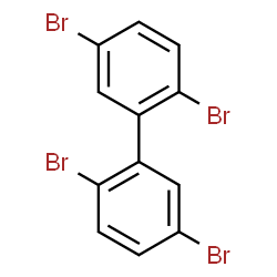 ChemSpider 2D Image | 2,2',5,5'-Tetrabromobiphenyl | C12H6Br4
