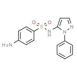 ChemSpider 2D Image | Sulfaphenazole | C15H14N4O2S