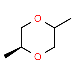 ChemSpider 2D Image | (2S)-2,5-Dimethyl-1,4-dioxane | C6H12O2