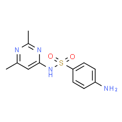 ChemSpider 2D Image | sulfisomidine | C12H14N4O2S