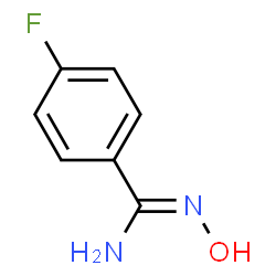 ChemSpider 2D Image | 4-Fluorobenzamidoxime | C7H7FN2O