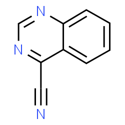 ChemSpider 2D Image | 4-Quinazolinecarbonitrile | C9H5N3