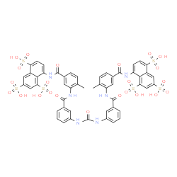 ChemSpider 2D Image | suramin | C51H40N6O23S6