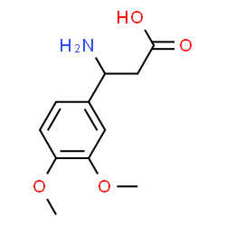 ChemSpider 2D Image | DL-β-(3,4-dimethoxyphenyl)alanine | C11H15NO4