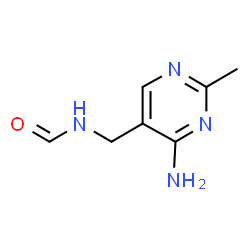ChemSpider 2D Image | N-((4-AMINO-2-METHYL-5-PYRIMIDINYL)METHYL)FORMAMIDE | C7H10N4O