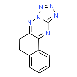ChemSpider 2D Image | Naphtho[1,2-E]tetrazolo[1,5-b]1,2,4-triazine | C11H6N6