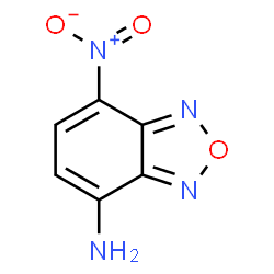 ChemSpider 2D Image | 4-amino-7-nitrobenzofurazan | C6H4N4O3