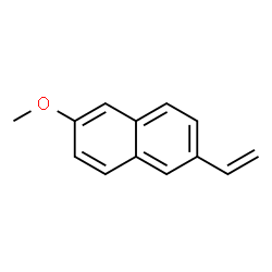 ChemSpider 2D Image | 2-Methoxy-6-vinylnaphthalene | C13H12O