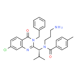 ChemSpider 2D Image | Ispinesib | C30H33ClN4O2