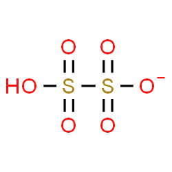 ChemSpider 2D Image | Hydrogen dithionate | HO6S2