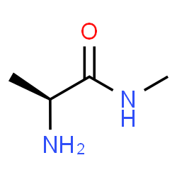 ChemSpider 2D Image | N-Methyl-L-alaninamide | C4H10N2O