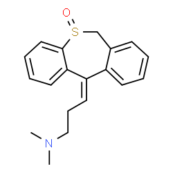 ChemSpider 2D Image | (3Z)-N,N-Dimethyl-3-(5-oxidodibenzo[b,e]thiepin-11(6H)-ylidene)-1-propanamine | C19H21NOS