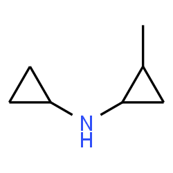 ChemSpider 2D Image | N-Cyclopropyl-2-methylcyclopropanamine | C7H13N