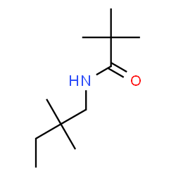 ChemSpider 2D Image | N-(2,2-Dimethylbutyl)-2,2-dimethylpropanamide | C11H23NO