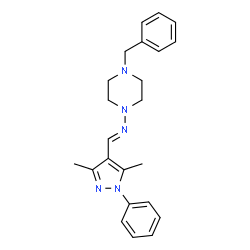 ChemSpider 2D Image | SANT 1 | C23H27N5