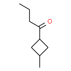 ChemSpider 2D Image | 1-(3-Methylcyclobutyl)-1-butanone | C9H16O