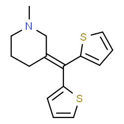 ChemSpider 2D Image | tipepidine | C15H17NS2