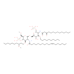 ChemSpider 2D Image | Eritoran | C66H126N2O19P2