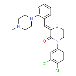 ChemSpider 2D Image | Elzasonan | C22H23Cl2N3OS