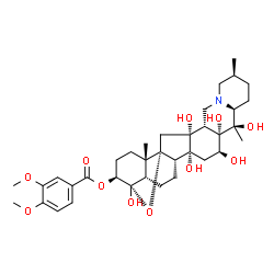 ChemSpider 2D Image | Veratridine | C36H51NO11