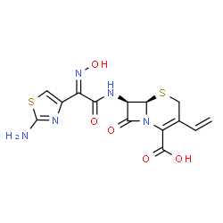ChemSpider 2D Image | Cefdinir | C14H13N5O5S2