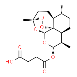 ChemSpider 2D Image | Artesunate | C19H28O8
