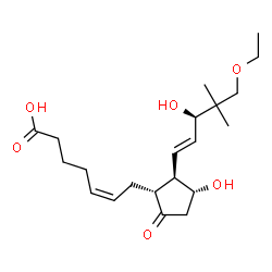 ChemSpider 2D Image | Dimoxaprost [INN] | C21H34O6