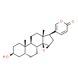 ChemSpider 2D Image | bufogenin | C24H32O4