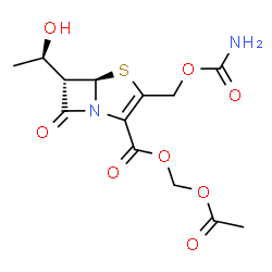 ChemSpider 2D Image | Rtipenem acoxil | C13H16N2O8S