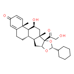 ChemSpider 2D Image | desisobutyryl-ciclesonide | C28H38O6
