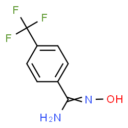 ChemSpider 2D Image | 4-(Trifluoromethyl)benzamidoxime | C8H7F3N2O