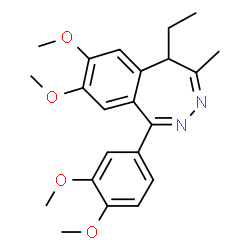 ChemSpider 2D Image | Tofisopam | C22H26N2O4